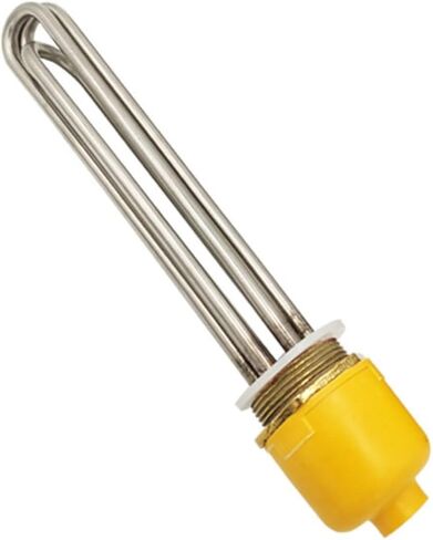 1PC 220v/380v DN40 Stainless Steel 201 Heating Element Electric Immersion Water Heater Resistance 3kw/4.5kw/6kw/9kw/12kw(220V,9KW 300mm) in Saudi Arabia