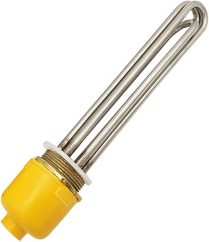 1PC 220v/380v DN40 Stainless Steel 201 Heating Element Electric Immersion Water Heater Resistance 3kw/4.5kw/6kw/9kw/12kw(220V,9KW 300mm) in Saudi Arabia