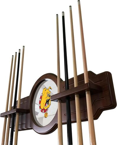Holland Bar Stool Co. Ferris State Cue Rack in Black Finish in Saudi Arabia