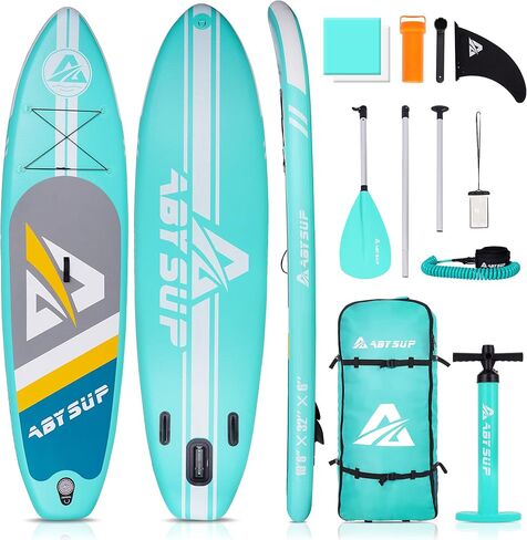 Paddle Boards 10'/10'6"/11'Wide Inflatable Stand Up Paddle Board with Premium SUP Board Accessories for Adults & Youth of All Skill Levels in Saudi Arabia