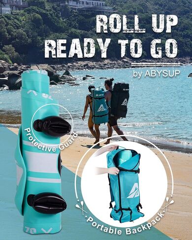 Paddle Boards 10'/10'6"/11'Wide Inflatable Stand Up Paddle Board with Premium SUP Board Accessories for Adults & Youth of All Skill Levels in Saudi Arabia