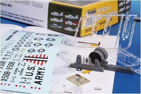 Hobby Sprue Sprue Brothers 1:72 AT-6C AT-6D SNJ-3 SNJ-3C Texan "التدريب على الفوز" ، SPH72450 in Kuwait