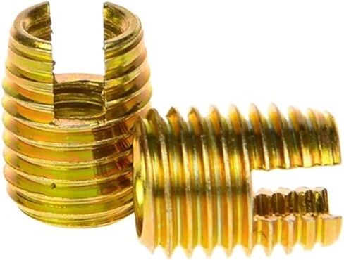 Idomin 20pcs M5 Text Sefting Thread Insert Screert Loting ، M5 * 0.8 * 10mm 302 Slotted Type Type Wire Repirle in Saudi Arabia