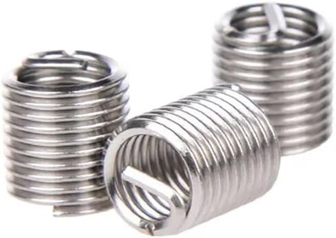 Idomin 100pcs M4 * 0.7 * 2d إدراج مؤشر ترابط الأسلاك ، كم برغي سلك M4x2d ، M4 برغي جلبة هليكوبايت سلك الإدراج SUS304 in Saudi Arabia