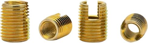 Idomin M2 M2.5 M3 M4 M5 M6 M8 M10 TESPANT THEDS SENPARD INSERT SCREET LUTPHING 302 SLOTED TYPE LEWSER REWSER INSERT مع الزنك (الصلب الكربوني ، M14 2PCS) in Saudi Arabia