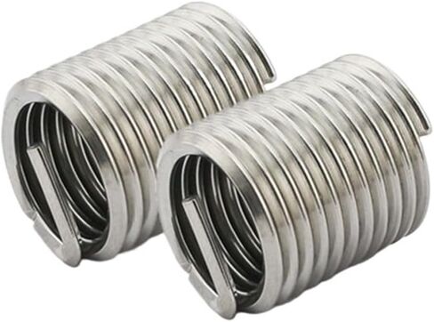 Idomin 100pcs M5 * 0.8 * 3D إدراج مؤشر ترابط الأسلاك 3D ، كم برغي سلك M5x3d ، M5 المسمار جلبة هليكوبوت سلك الإدراج SUS304 in Saudi Arabia
