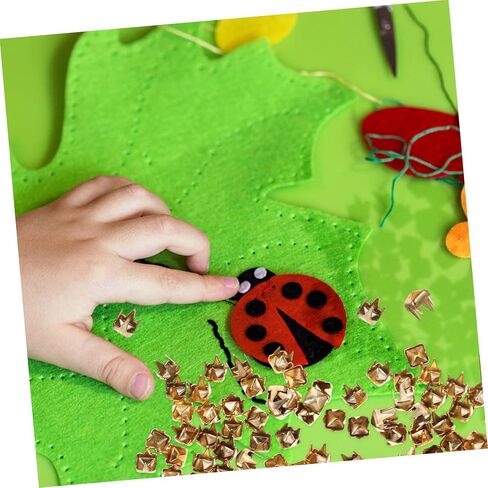 OHPHCALL 1000Pcs Mini Claw Studs Metal Rivets for DIY Crafts Spike Studs for Clothing Hats and Accessories Durable Decorative Nailheads for Unique Style in Saudi Arabia