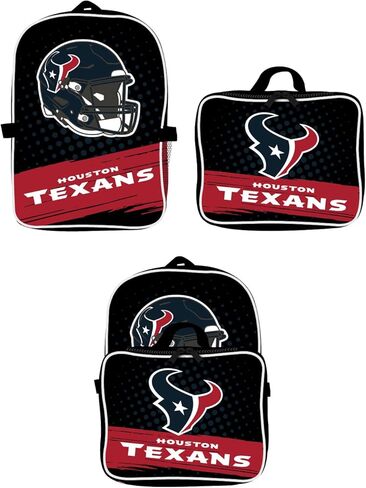 Houston Texans Backpack Lunch Bag -Ideal for School, Travel, or Game Day in Saudi Arabia