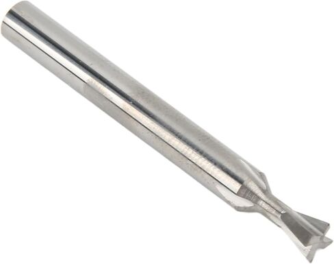 HSS Dovetail Cutter ، Carbide Dovetail Cutter Sploy Slot Slot Milling Cutter Cutter Sploy 5mm 4 Flutes Fast Drilling Milling Cutter Cutter Divetail End Cutter للصناعة (5 × 60 ° × 50L) in Kuwait