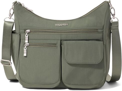 Baggallini Modern Everywhere Crossbody Women 11x9x4.5 RFID Hobo Bag in Saudi Arabia