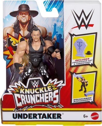 WWE Undertaker Knuckle Crunchers 6 Toy Wrestling Action Figure in Saudi Arabia