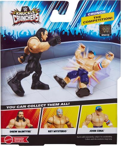 WWE Undertaker Knuckle Crunchers 6 Toy Wrestling Action Figure in Saudi Arabia