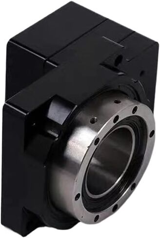 Speed Reducer 85mm Hollow Rotating Platform Planetary Gearbox Reducer for 200w 400w Servo Motor Nema23 Stepper Motor Planetary Gearbox(Input 6.35mmstep,PA85 Ratio 100) in Saudi Arabia