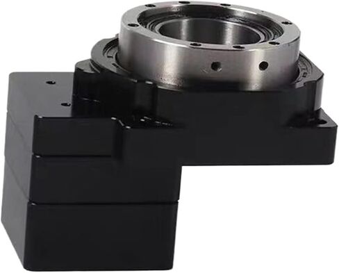 Speed Reducer 85mm Hollow Rotating Platform Planetary Gearbox Reducer for 200w 400w Servo Motor Nema23 Stepper Motor Planetary Gearbox(Input 6.35mmstep,PA85 Ratio 100) in Saudi Arabia