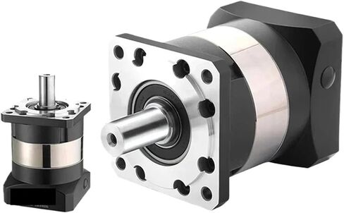 Speed Reducer Planetary Reducer Step-Down Gearbox Reduction Gearbox 57/60/86/80/90mm Flange Stepper Servo Motor Reducer Planetary Gearbox(8mm Input-40 Servo,3 to 1) in Kuwait