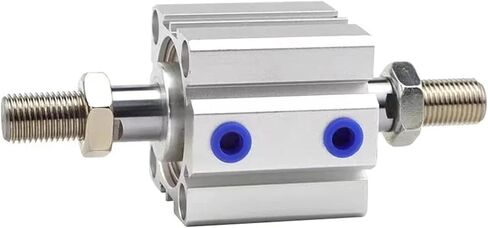 1pcs SDAD32 40 50 63mm Bore Double Rod Pneumatic Air Compact Cylinder with Male Thread Rod SDAD32X50-B SDAD40X60-B SDAD63X100-B(Stroke 40mm,SDAD50) in Saudi Arabia