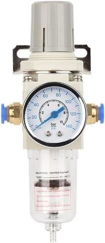 AW2000-02 Pneumatic Compressor Air Filter Source Treatment Filters Pressure Regulator Gauge Oil Separator(4mm) in Saudi Arabia