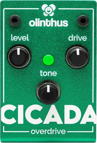 Olinthus Cicada Overdrive – World's Smallest Guitar Effects Mini Pedal in Saudi Arabia
