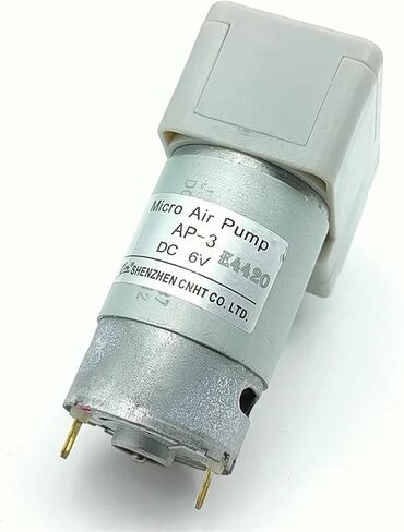 AP-3 DC 3V-6V -80Kpa 390 Motor Air Pump Piston Pump Negative Pressure Suction Vacuum Pump DIY Inflator Packer in Kuwait