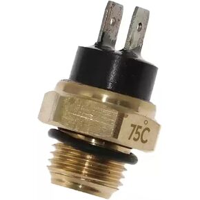 M16 65/75/80/85/90/95° Water Temp Sensor Radiator Coolant Fan Water Temperature Thermostat Switch Sensor(95) in Saudi Arabia