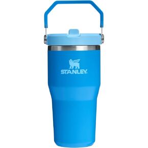 Stanley Iceflow 2.0 Flip Straw Tumbler مع مقبض 20 أوقية | تطور على الغطاء وقلب القش | زجاجة ماء مقاومة للتسرب | معزول الفولاذ المقاوم للصدأ | BPA خالية | أزور in Kuwait