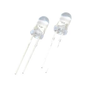 100pcs ثنائيات الضوء الأبيض الباعث أبيض تدور أبيض 5 مم LED Igmopnrq جديد 2025 للوصول عالية للجودة in Kuwait