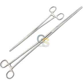 G.S New 2PC Fishing Set 16" + 18" Straight HEMOSTAT Forceps Locking Clamps Stainless in Kuwait