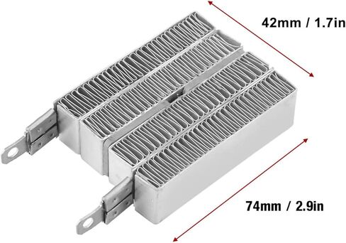 12V 24V Aluminium Housing Constant, Temperature Heating Plate Thermistors Heater, 12v DC Ceramic Heater Circuit Thermostat Heater Plate (24V 150W) in Saudi Arabia