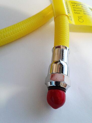 Scuba Diving (40" - 101cm) Flexible Braided Hose Yellow Low Pressure Regulator Octo Hose 2nd Stage Octopus in Saudi Arabia