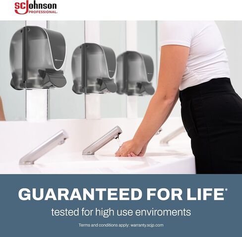 SC Johnson Professional Azure FOAM Dispenser and Refill Starter Kit, Wall Mount Soap Dispenser for Hand Soap, 1 Refresh Azure FOAM Hand Wash, 1 Liter Cartridge, 33.8 fl. oz., for Professional Use Only in Saudi Arabia
