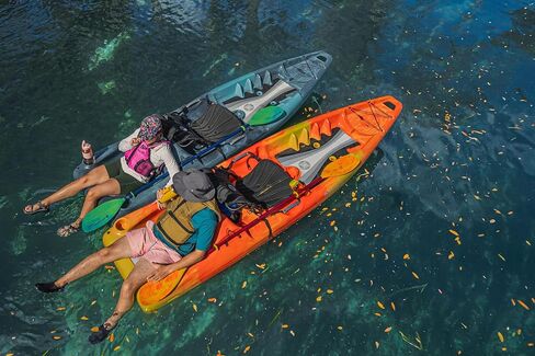 Perception Hangtime 11 Kayak - Recreational Kayak with Reclining Seat - Rear Seat for Lounging - 11 ft in Saudi Arabia
