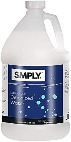 SMPLY. Deionized Water - 1 Gallon - Demineralized and Lab Grade in Saudi Arabia