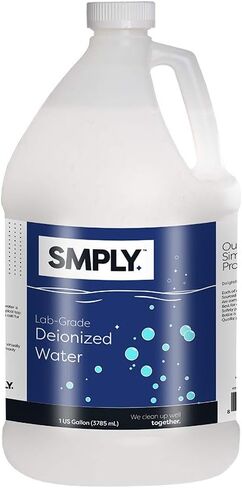 SMPLY. Deionized Water - 1 Gallon - Demineralized and Lab Grade in Saudi Arabia
