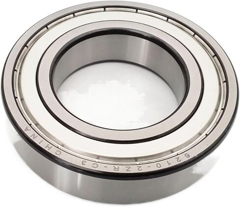 6210 6210-2ZR-C3 50x90x20mm Shielded Deep Groove Ball Bearings Single Row C3 Bearings 1Pcs in Saudi Arabia