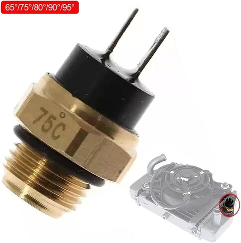 M16 65/75/00/85/90/95 ° استشعار درجة حرارة المياه المبرد المبرد مستشعر درجة حرارة الماء مروحة التبديل ترموستات (95) in Saudi Arabia