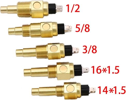 M14*1.5 3/8 17mm 1/2 21mm 5/8 16mm NPT M16*1.5 Engine Water Temperature Sensor(1 2 NPT 21mm) in Saudi Arabia