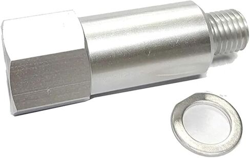 M12x1.5 إلى 3/8 NPT مستشعر ضغط الزيت الممتد محول درجة حرارة ماء التبريد 1pcs in Saudi Arabia