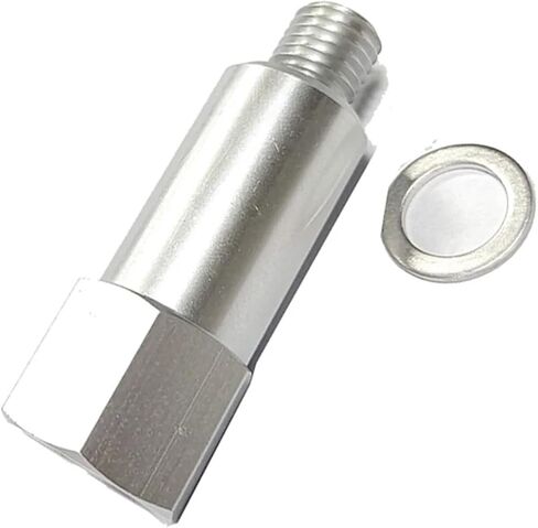 M12x1.5 إلى 3/8 NPT مستشعر ضغط الزيت الممتد محول درجة حرارة ماء التبريد 1pcs in Saudi Arabia