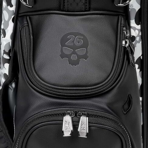 PXG Golf Carry Stand Bag, Xtreme, Deluxe, Lightweight, Aloha, with Carbon Fiber Stand Legs, 4-Way Top, 13 Pockets, Padded Back Panel, Insulated Water Bottle Pocket in Kuwait