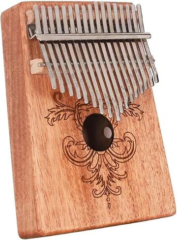 Kalimba للمبتدئين الصلبة الخشب 17 ملاحظات Kalimba 17 Keys Thumb Piano Pianner Finger Harp Kalimba أداة (النمط 3) in Kuwait