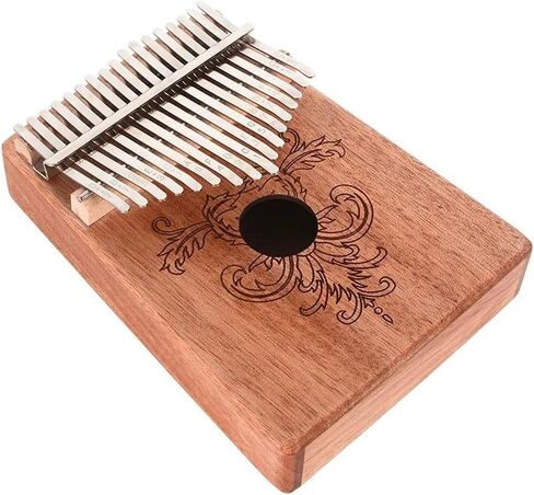 Kalimba للمبتدئين الصلبة الخشب 17 ملاحظات Kalimba 17 Keys Thumb Piano Pianner Finger Harp Kalimba أداة (النمط 3) in Kuwait