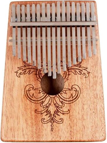 Kalimba للمبتدئين الصلبة الخشب 17 ملاحظات Kalimba 17 Keys Thumb Piano Pianner Finger Harp Kalimba أداة (النمط 3) in Kuwait
