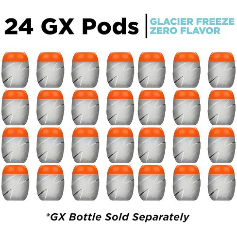 نظام ترطيب Gatorade GX ، زجاجات GX Squeeze غير المنقولة أو GX Sports Drink Pods - 4 Count (حزمة 6) in Kuwait