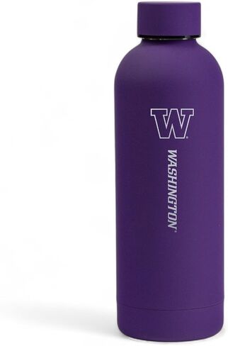 The Memory Company | Licensed NCAA 17oz Rubberized Water Bottle (Engraved) in Kuwait