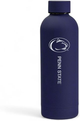 The Memory Company | Licensed NCAA 17oz Rubberized Water Bottle (Engraved) in Kuwait