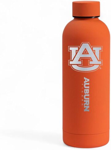 The Memory Company | Licensed NCAA 17oz Rubberized Water Bottle (Engraved) in Kuwait