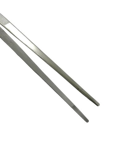 Jumbo Tweezers - 24 Inches Long Thumb Dressing Forceps with Serrated Tips, Straight, Aquascaping, Reptile Feeding, Crafts, Tissue Handling Forceps in Kuwait