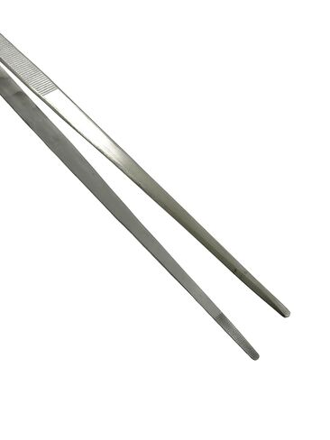 Jumbo Tweezers - 24 Inches Long Thumb Dressing Forceps with Serrated Tips, Straight, Aquascaping, Reptile Feeding, Crafts, Tissue Handling Forceps in Kuwait