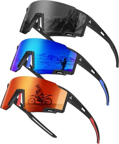 Kaliyadi Sports Sunglasses-Men-Mens-Mens-Sunglasses Women: Running Sun Glasses with UV400 لركوب الأسماك in Saudi Arabia