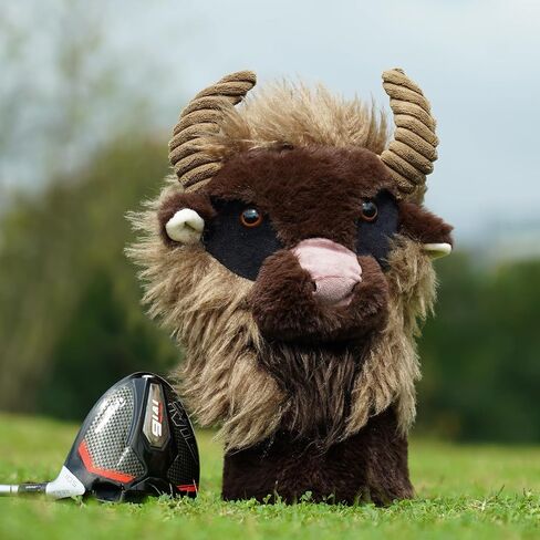 Animal Zoo Golf Driver Headcover Premium Plush Novelty Driver Headcovers Funny Golf Club Cover Cover Protection Men Golf Gear Driver للرجال والنساء in Saudi Arabia